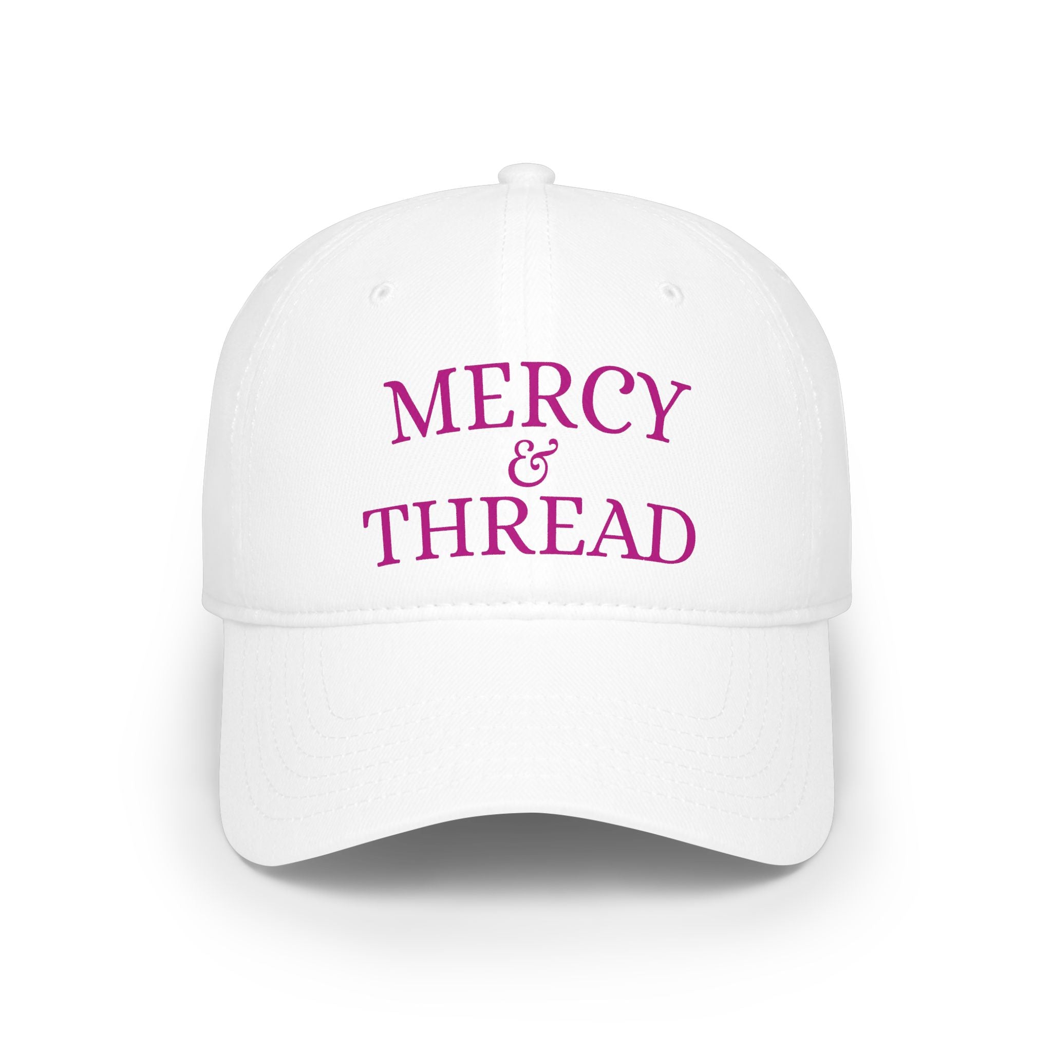 Mercy & Thread Embroidered Baseball Cap