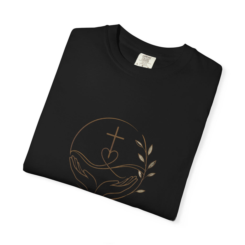 Faith Over Fear unisex Garment-Dyed T-Shirt