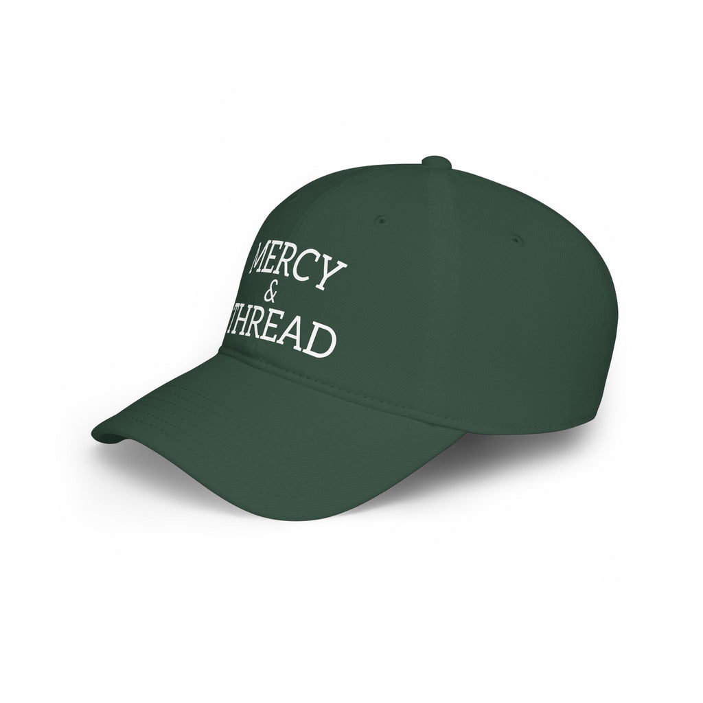 Mercy & Thread Embroidered Baseball Cap