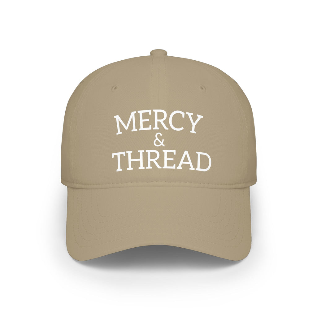Mercy & Thread Embroidered Baseball Cap