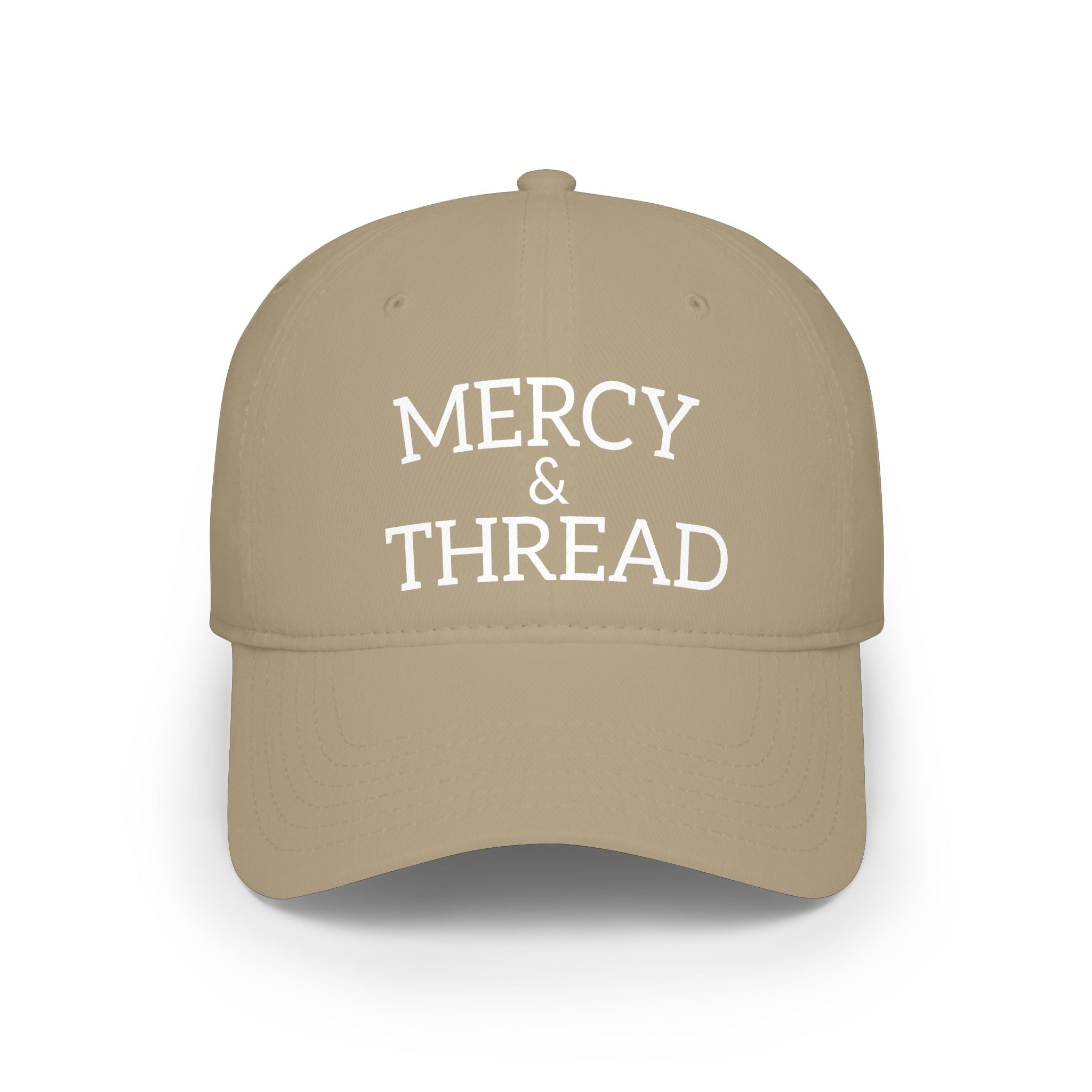 Mercy & Thread Embroidered Baseball Cap