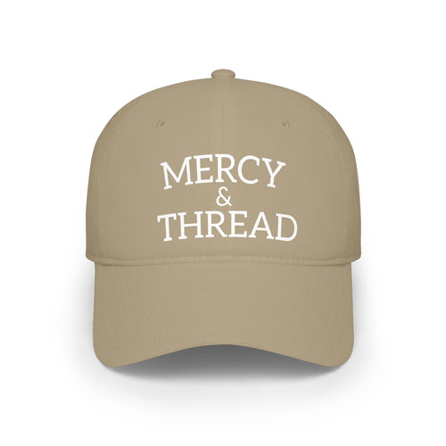 Mercy & Thread Embroidered Baseball Cap