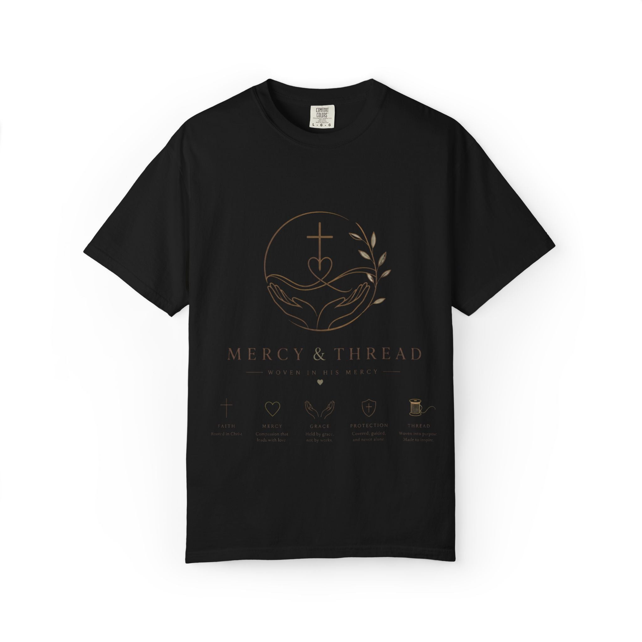 Faith Over Fear unisex Garment-Dyed T-Shirt