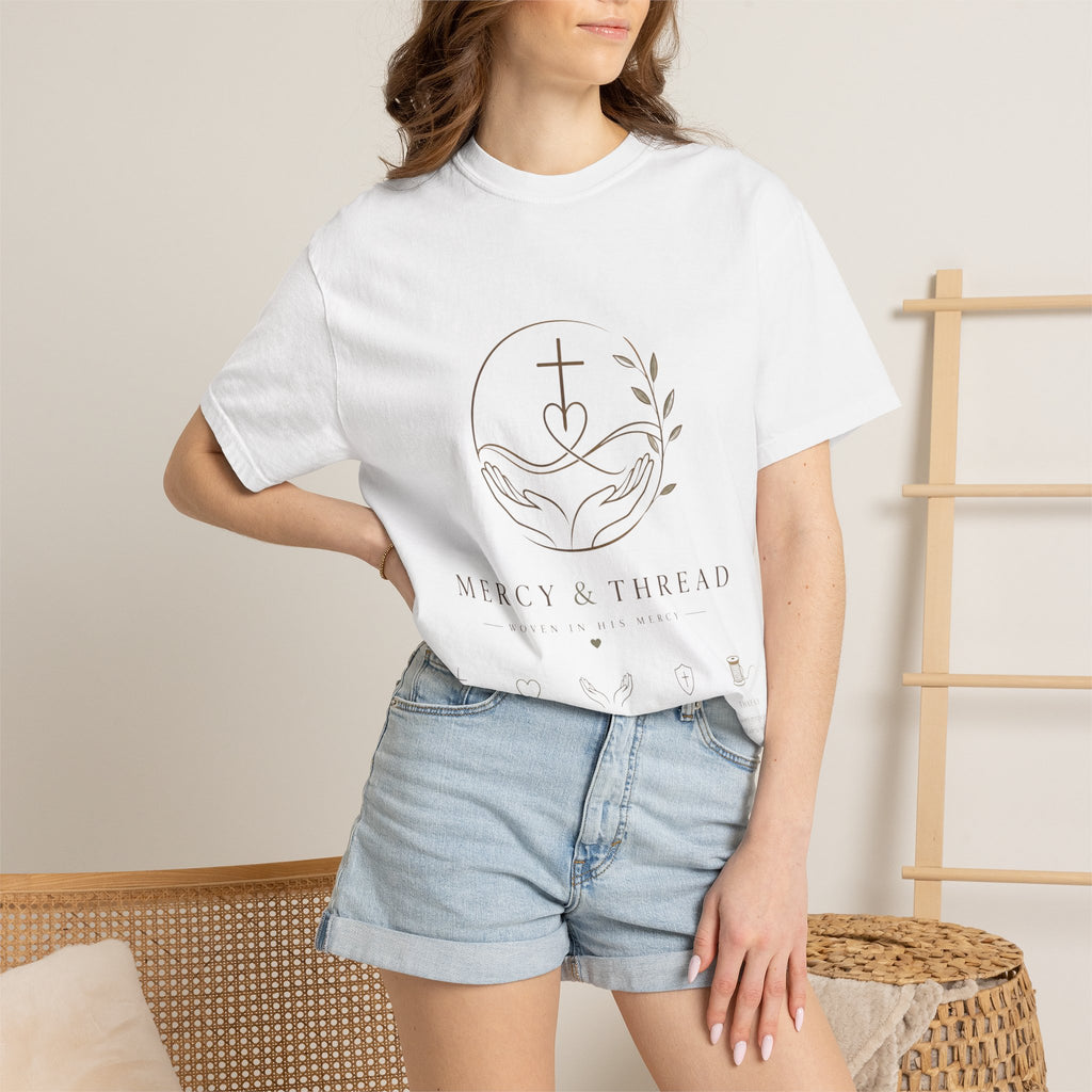 Faith Over Fear unisex Garment-Dyed T-Shirt