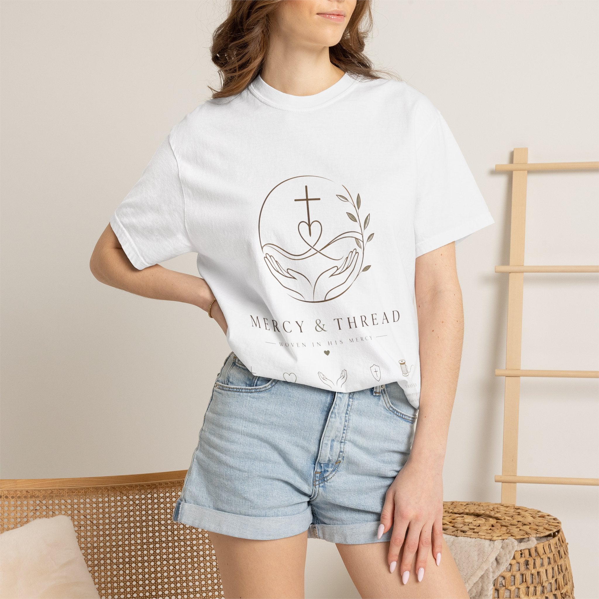 Faith Over Fear unisex Garment-Dyed T-Shirt