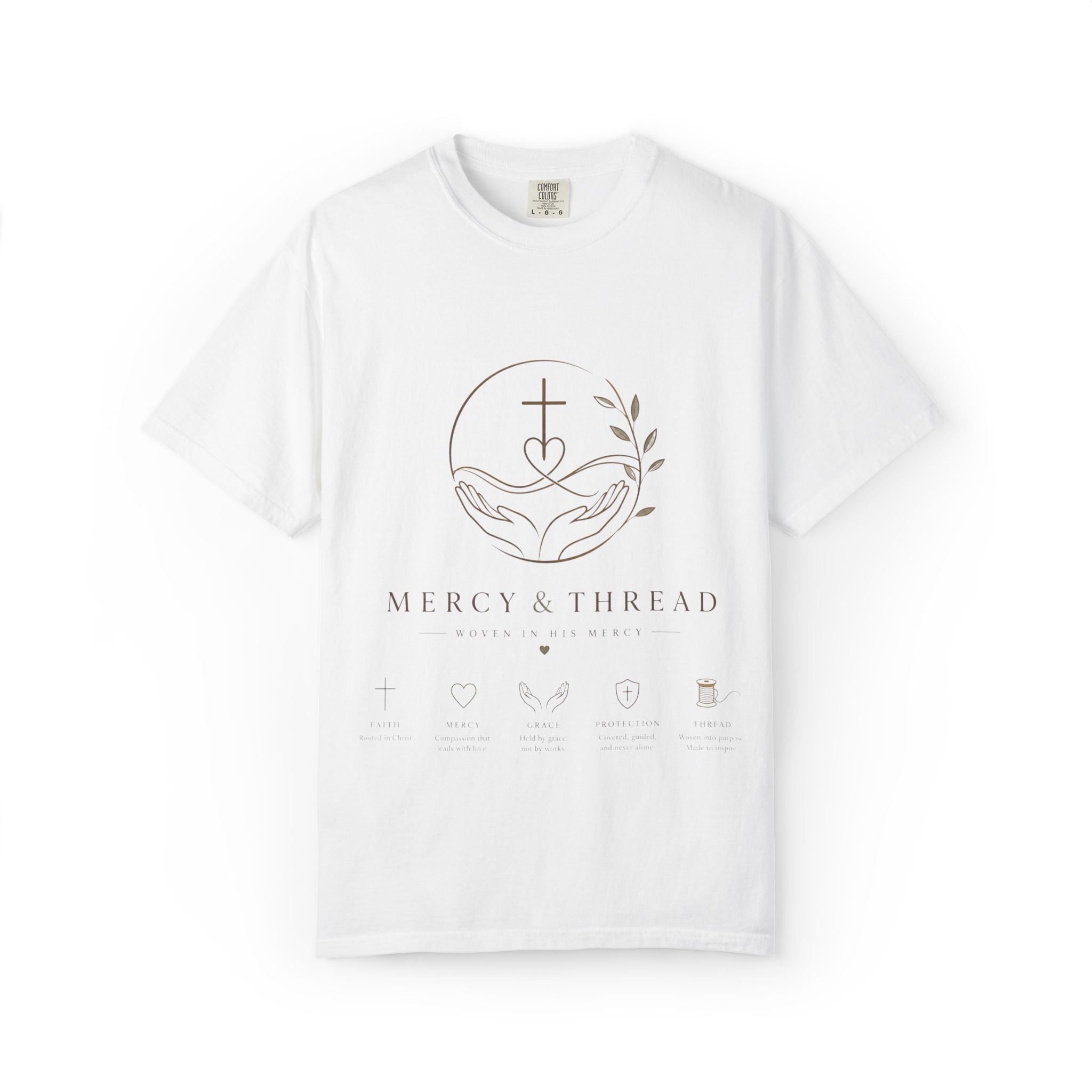 Faith Over Fear unisex Garment-Dyed T-Shirt